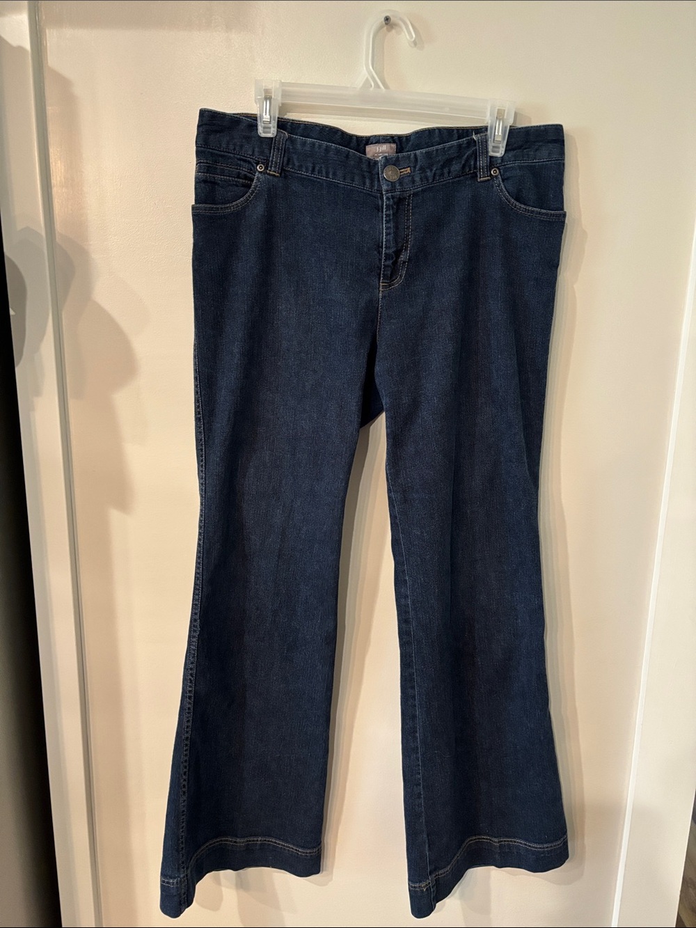 J. Jill Dark Blue Flare Jeans